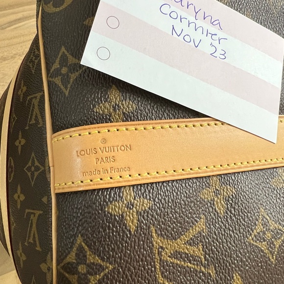 SOLD.  Louis Vuitton Keepall Bandoulière 45 with strap - Picture 9 of 15
